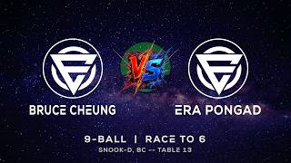 BRUCE CHEUNG vs ERA PONGAD - SNOOK-D - TABLE 13 | EvoSports