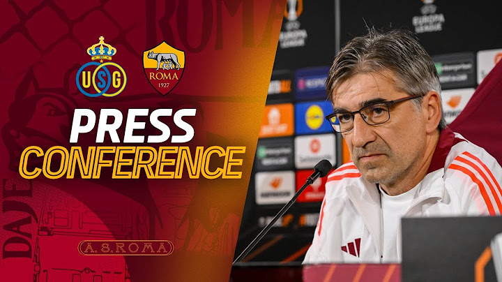 🟨 LIVE 🟥 LA CONFERENZA STAMPA DI IVAN JURIC E MILE SVILAR IN VISTA DI UNION SG-ROMA