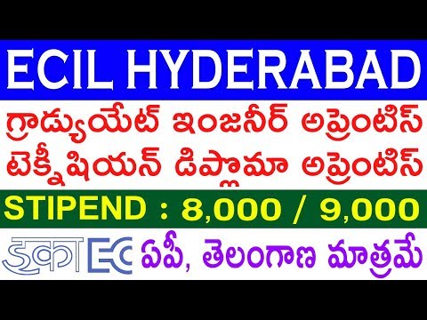 ECIL Hyderabad Recruitment 2020 | ECIL Graduate,Diploma Apprentice 2020 | Telugu Job Portal