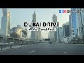 4K DUBAI DRIVE | TOUR ALONG #SHEIKH ZAYED ROAD |#DubaiDrive |#DubaiRoad | City Tour | #DaraElle