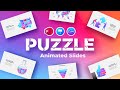 Puzzle Animated Infographics for PowerPoint, Keynote & Canva