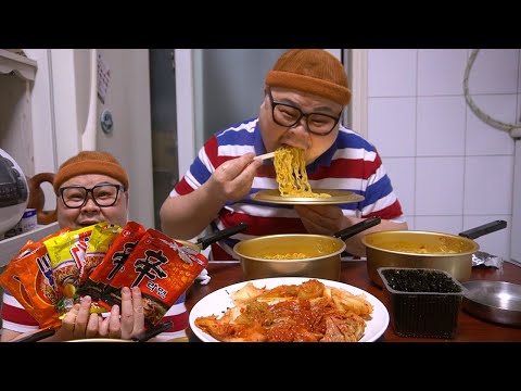 Mukbang Eatingshow [Korean Spicy <strong>Ramen</strong> <strong>series</strong>]