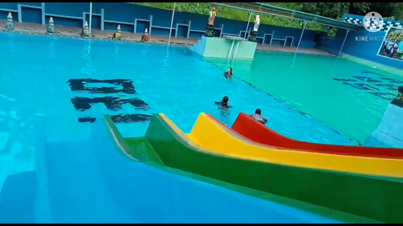 Kolam Renang taman bali di desa tateli...👍