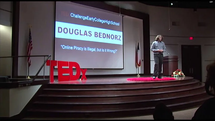 Online piracy is illegal, but is it wrong? | Douglas Bednorz | TEDxChallengeEar...