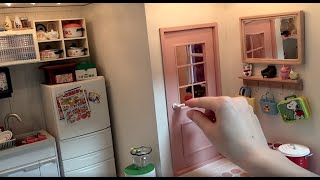 chuchu ReMent Mini kitchen | Miniature Roombox Dollhouse | REMENT cooking toys | ミニチュア ドールハウス