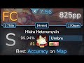 Umbre | Shimotsuki Haruka - Hidra Heteromycin [Hymn] +HDHR 99.94% (#1 825pp FC) - osu!