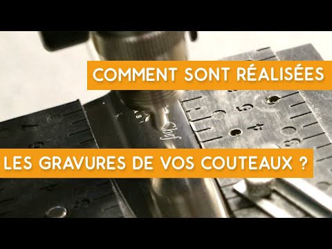 Gravure de couteaux sur Couteauxduchef.com