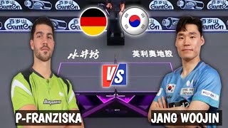 Jang Woojin vs Patrick Franziska WTT Champions Chongqing 2024