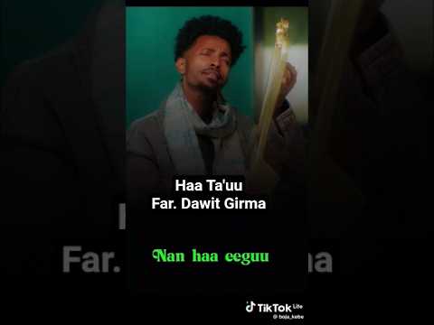 HAA TA UU Far Dawit Girma Faarfanna Haaraa Geye Dawitgetachew Habesha Newalbum Duet Hiree