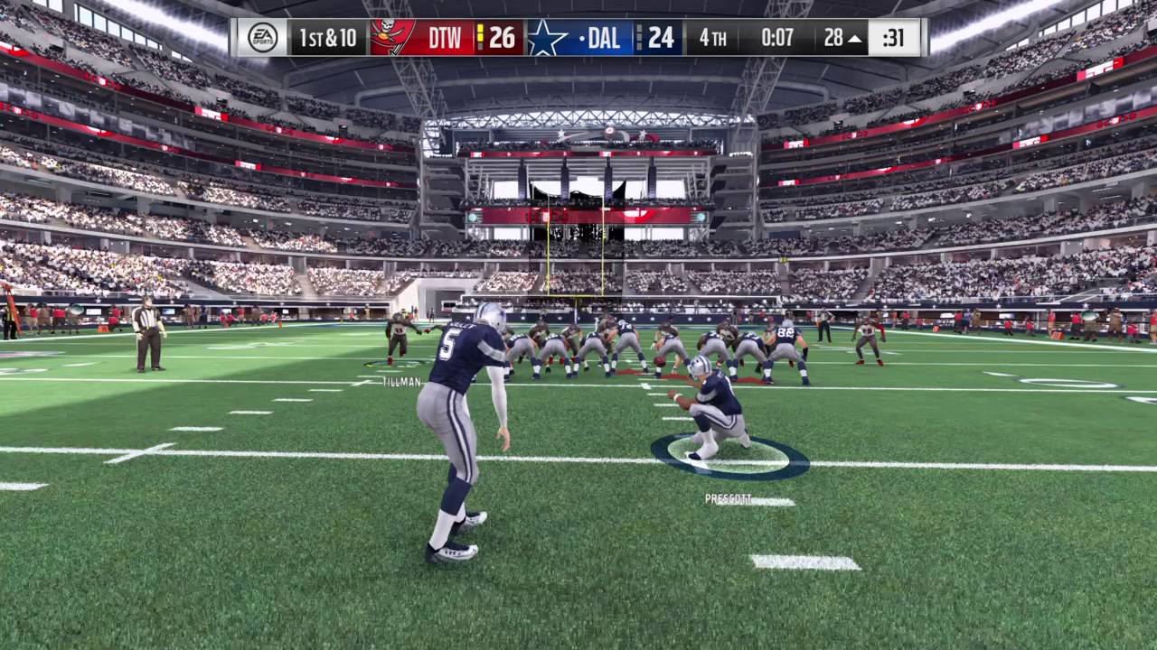 Blocked Field Goal for the win! MUT Madden NFL 17 YouTube