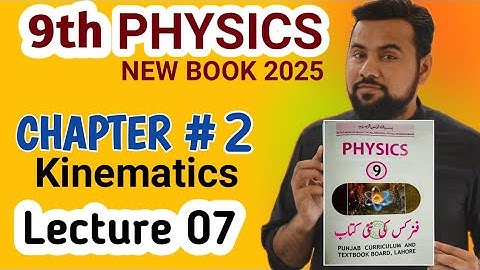 speed-time graph class 9th | Physics New Syllabus 2025 Class 9 | Chapter2 Kinematics
