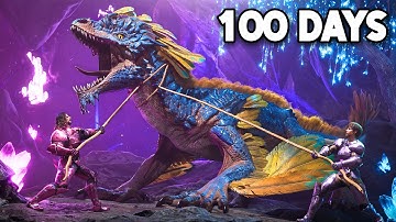 My Wife and I Spend 100 Days In Modded ARK Aberration! [Part 1/2]