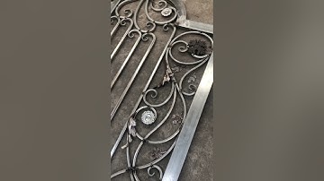 Cổng 4 cánh sắt hộp