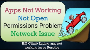 How to Fix Hill Climb Racing App Not Working / Not Open