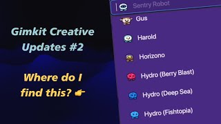 Celebrity A List of EVERY GIM? | NEW Gimkit Creative Updates Wealth