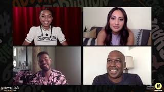 Grownish Senior Year Interview w Yara Shahidi, Trevor Jackson and Francia Raisa @peacock
