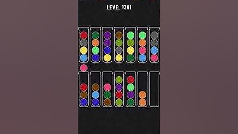 Ball sort puzzle 1391.bölü