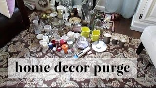 Home Decor Purge + Tips Using The KonMari Method