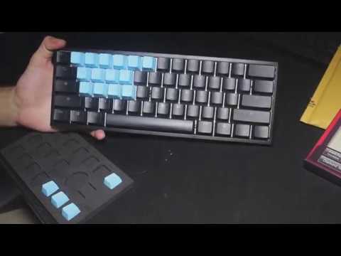 Ducky One 2 Mini 60 Keyboard Customize Tai Hao Rubber Keycaps Youtube