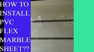 Flex Marble Installation