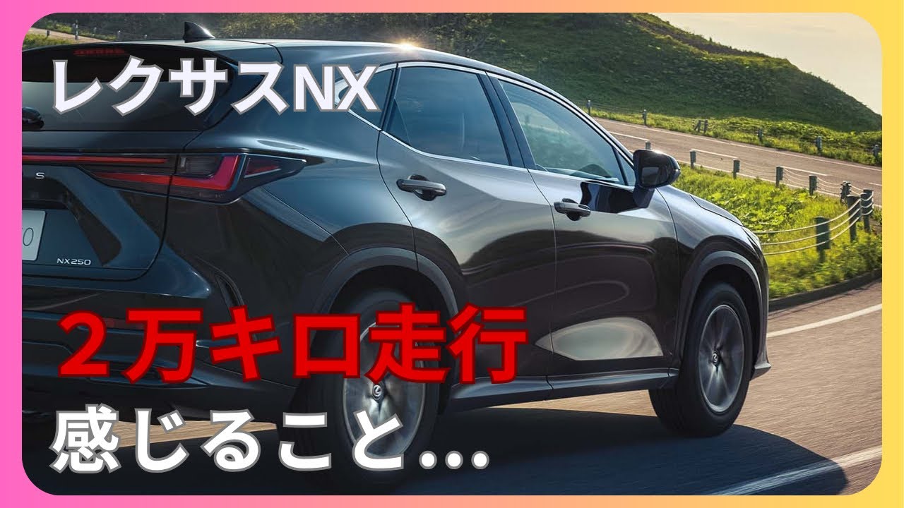 レクサスNX 走行距離2万キロ超えて思うこと - YouTube