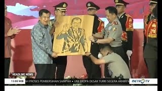 Kepolisian RI Berikan Penghormatan kepada Jusuf Kalla