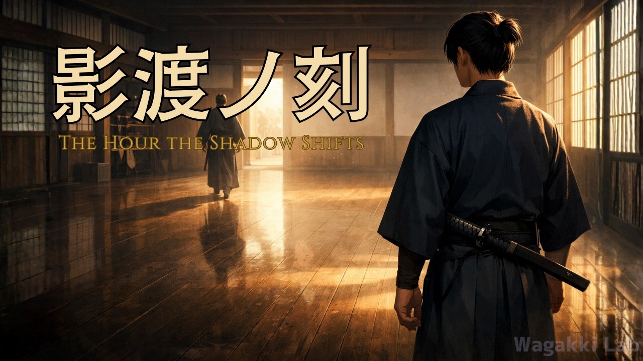 【和太鼓×侍BGM】影が静かに移る稽古場の刻｜影渡ノ刻 - The Hour the Shadow Shifts