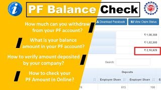 How to Check Your PF Balance in Online using UAN EPFO Portal? | How to Download PF Account Passbook? screenshot 2