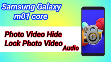 Samsung Galaxy m01 core Photo Video Hide Lock Photo Video Audio