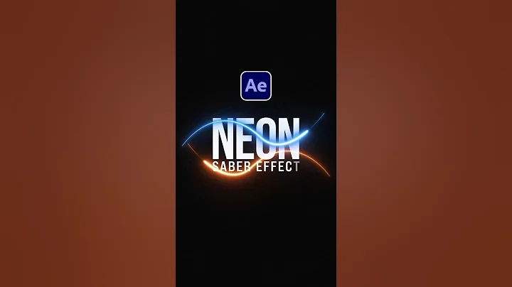 Make Powerful Neon Glow Lines in After Effects #tutorial