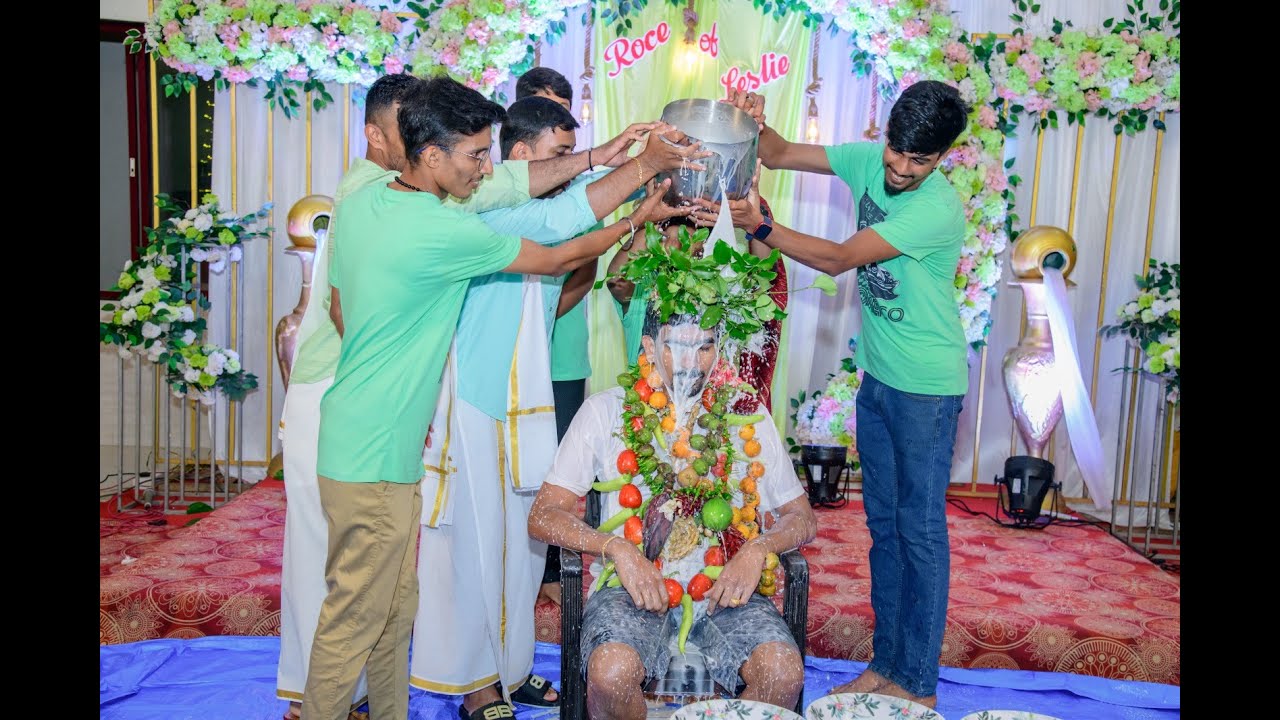 Roce Ceremony of Leslie, Traditional Mangalorean Roce Ceremony