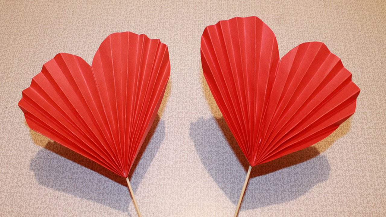Валентинка-оригами: что это и как ее сделать