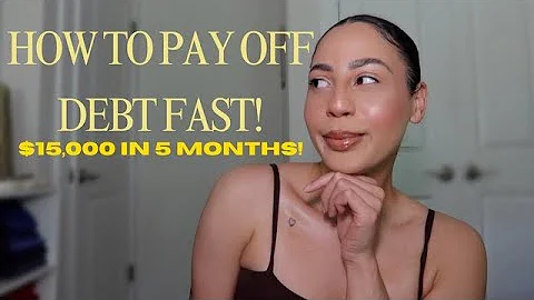 HOW I PAID OFF $15,000 OF CREDIT CARD DEBT IN 5 MONTHS!