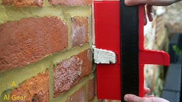 AI Gear Contour Gauge Duplicator 10 Inch Widen Profile Tool Precise Measuring of Irregular Shapes