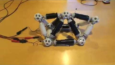 The ODIN modular robot doing random motion