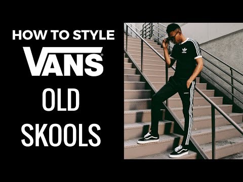 vans old skool black lookbook