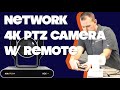 How to Network ADAMO 4K PTZ Camera with Remote Control