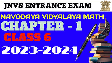 Number and Numeric System for Navodaya Vidyalaya | Maths Class 6 | JNV Entrance Exam 2024