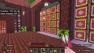 Forever World Minecraft ♥️✨ Building the Spawn Base with Mike!!!