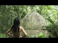 Magical House, Made of Bamboo, Wilderness Alone, ep 55