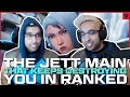 THIS IS THE JETT THAT KEEPS DESTROYING YOU IN RANKED...| SEN ShahZaM (ft. @DrunkSniperz )