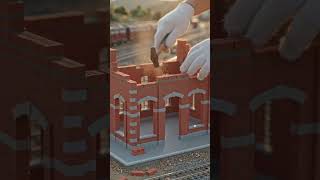 I Built a Tiny Steam Railway Station With My Fingers! 🚂 | Ultra Realistic Miniature #diy #house