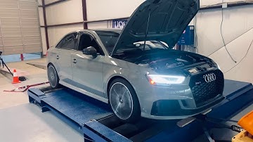 Audi RS3 dyno test