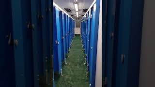 Event public campsite showers changing room solution