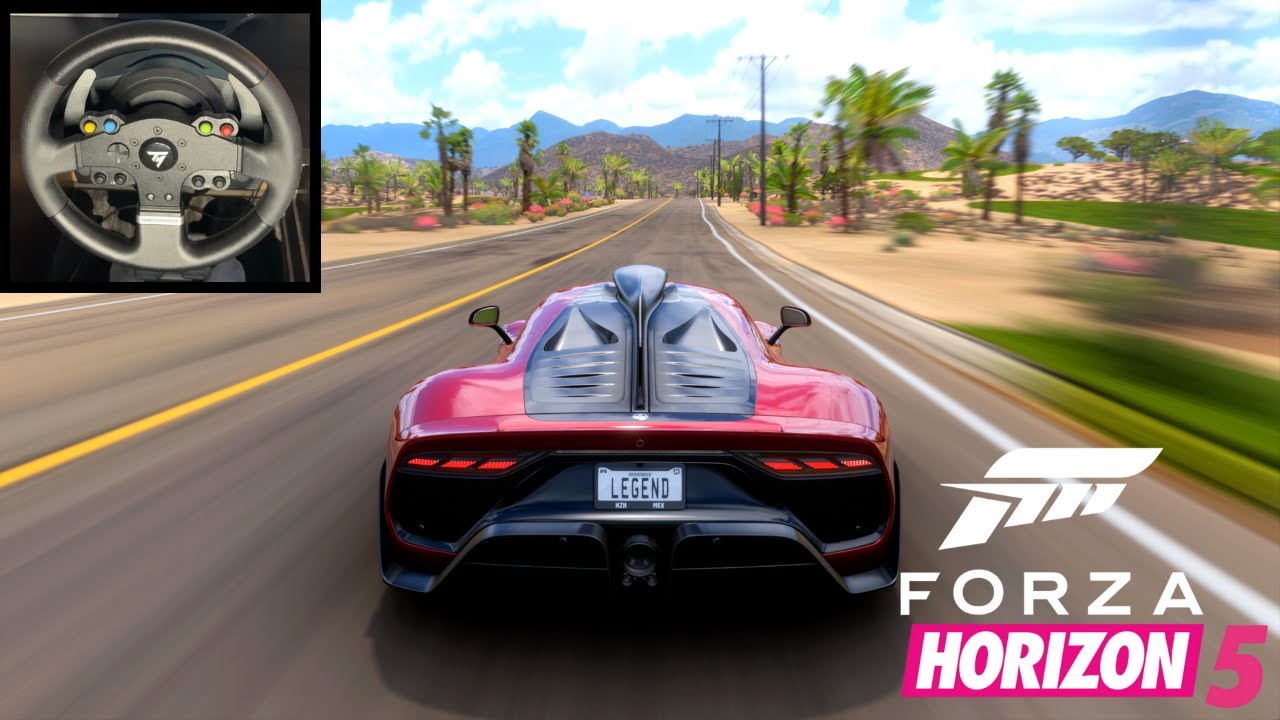 MercedesAMG One Thrustmaster TMX Wheel Forza Horizon 5 Gameplay