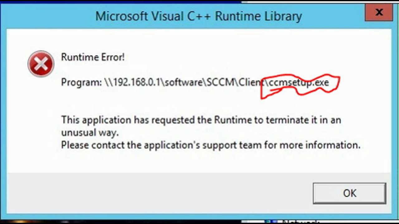 Microsoft Visual c++ runtime. Код ошибки нетбук 0x80004004. SCCM 0x102. Findallaccountsasync failed with Error code: 0x80070520.