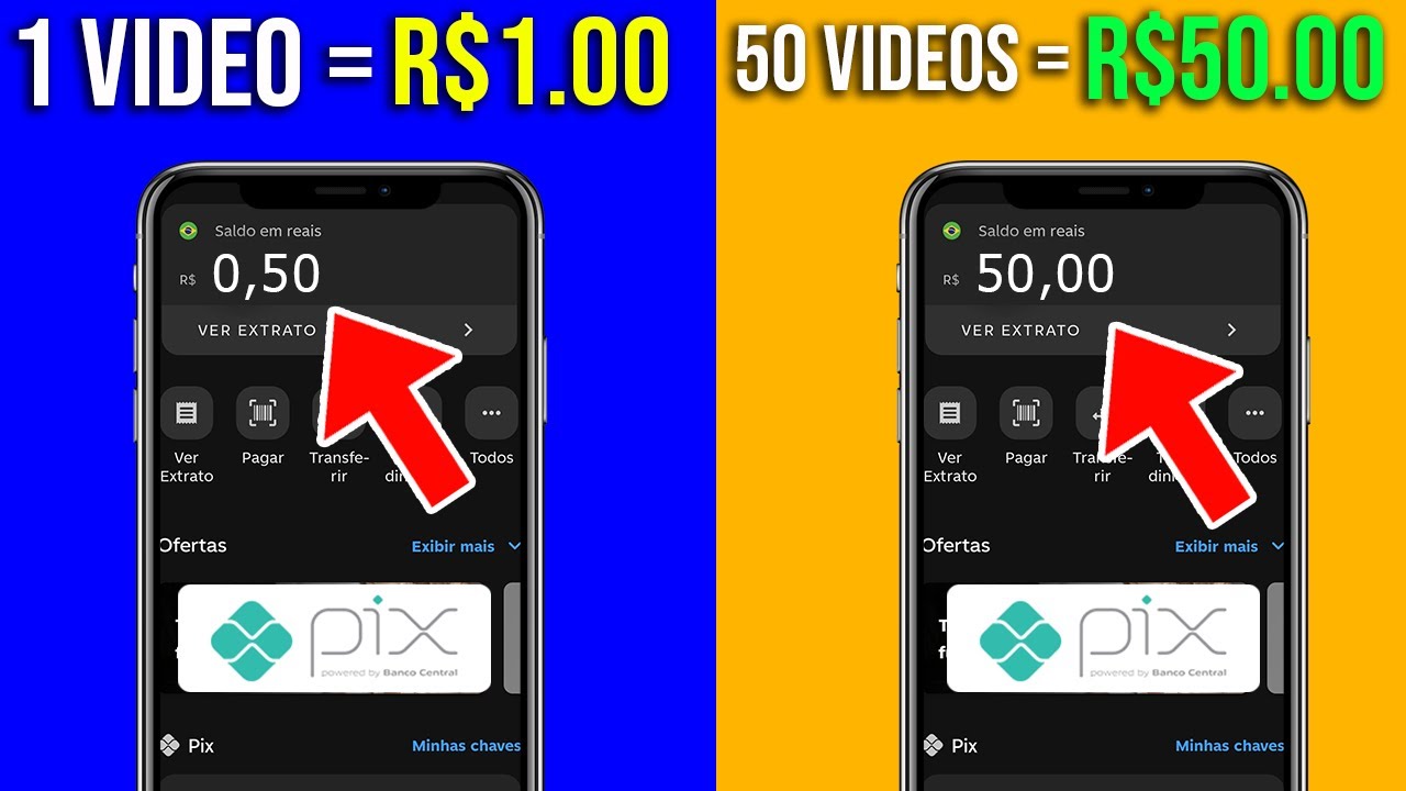 ✅ APP PARA GANHAR DINHEIRO DE VERDADE NO PIX ASSISTINDO VIDEOS 🤑 Ganhar Dinheiro Assistindo Vídeos