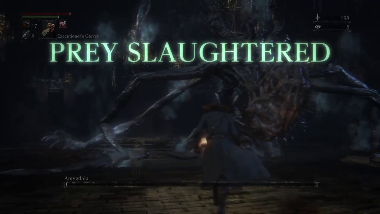 Bloodborne - Defiled Amygdala - 99 Arcane Build First Attempt