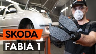 Hoe een remblokken vooraan vervangen op een SKODA FABIA 1 (6Y5) [AUTODOC-TUTORIAL]