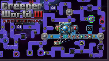 New emitter upgrader | SM-02 upgrades | Taishan | Cornucanis Game Mode | Creeper World 3 Gameplay